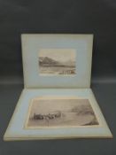 A collection of ten prints of Afghan scenes by Major Sir Edward Law Durand, including Sang Kotal,