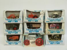 ERTL 1:16 scale Antique Fordson Tractor 804 together with eight ERTL Vintage Vehicles diecast model