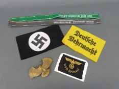 Nazi style arm bands,