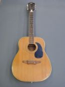 Otwin Jumbo acoustic guitar 1967 fitted with six steel strings