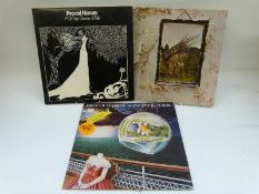 A mixed box of vinyl including pop, rock,