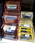 Fifty Matchbox Models of Yesteryear diecast model vehicles,
