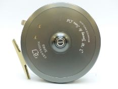 Bob James Centrepin 2080 fishing reel by J W Young and Sons with literature,