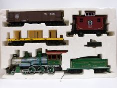 Bachmann Big Hauler G gauge train set, in original packaging.