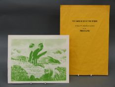 Pink Floyd Dark Side of the Moon A Piece For Assorted Lunatics lyric sheet from the 1972 tour,