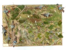 Scratch built Confederate Army Shiloh Spring 1862 military diorama,