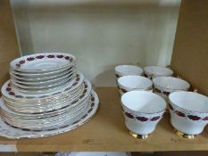 Paragon dinner and tea ware in two patterns,