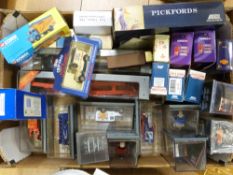 A large collection of mainly Lledo and Corgi diecast model vehicles,
