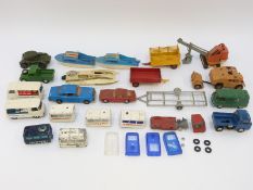 Eighteen Corgi Toys diecast model vehicles including Police,