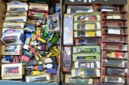 One-hundred Matchbox Models of Yesteryear, Lledo, Lesney and Corgi diecast model vehicles,