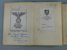 Two German hardback books, Sturmer Von Riga by Hauptmann v Medem and another by Paul Ernst,