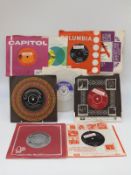 Eight demo or factory sample (sticker) singles comprising RZ3037 Dave Edmunds, RZ3030 Marvin,