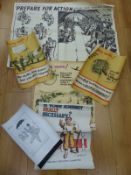 Five military interest posters comprising Army/Air operations posters numbers 2,