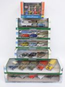 Seven Cararama and MiniRama 1:43 scale diecast model car sets,