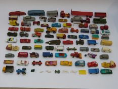 Eighty Matchbox Lesney 1-75 series, Spot-On,