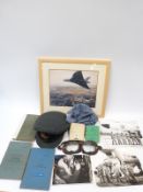 A quantity of items relating to Flight Lieutenant Brian Webb including three logbooks covering late