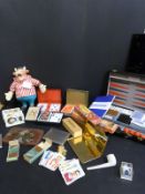 Bullseye 'Bendy Bully', playing cards, dominoes, games compendium,