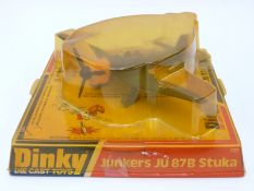 Dinky Toys diecast model Junker JU 87B Stuka aeroplane 721,