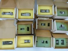 Eleven Danbury Mint diecast white metal model cars,