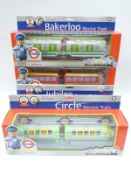 Three Bachmann Underground Ernie Inspection Vehicle Electric Trains, Bakerloo, Jubilee, Circle,