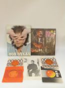 Two Bob Dylan albums,