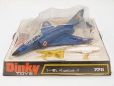 Dinky Toys diecast model F-4K Phantom II Jet aeroplane 725,