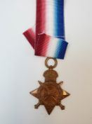 WWI Royal Naval Volunteer Reserve Medal 1914/1915 Star awarded to KP688 J.Mason A.