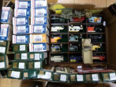 Over fifty Corgi and Lledo diecast model vehicles including Fighting Machines, Days Gone etc,
