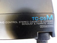 Sony TC-D5M professional portable stereo cassette-corder
