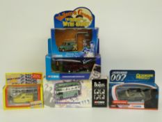 Five Corgi diecast model novelty,