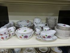 Royal Worcester Astley six place setting tea, coffee and dinner service,