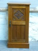 A late 19th/early 20thC bedside cupboard,