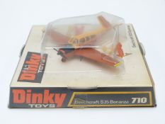 Dinky Toys diecast model Beechcraft S35 Bonanza aeroplane 710,