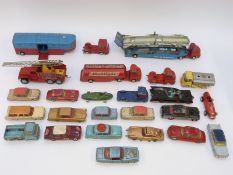 Twenty-four Corgi Toys and Corgi Major Toys diecast model vehicles including Chipperfields Circus,