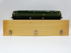 David Parkins kit built 0 gauge Class 47 diesel locomotive with twin motorised bogies,