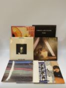 Nine albums including The Beatles (3) Kate Bush (2) ELP (2),