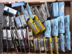 Thirty-three Matchbox diecast model aircraft including Sky Busters, Airliners of the World,