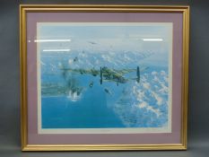 Gerald Coulson signed limited edition 488/500 print 'The Sinking of the Tirpitz',