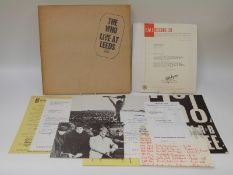 The Who Live at Leeds, black stamp with 12 inserts, first issue,