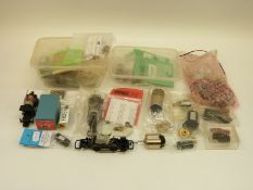A large quantity of model railway motors,