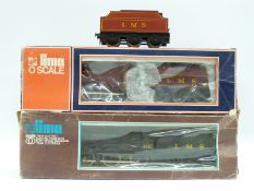 Two Lima 0 gauge LMS 4f steam locomotives in original boxes together with a further tender