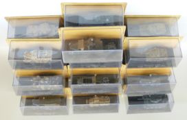 Twenty-nine diecast model military vehicles,