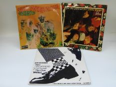 A mixed box of approximately 90 albums including The Band, Mott,