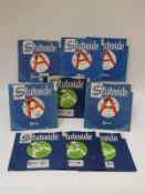 Nine Stateside red and white or green and white demos,