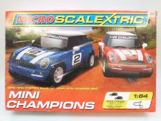 Micro Scalextric Mini Champions model racing set G1054,