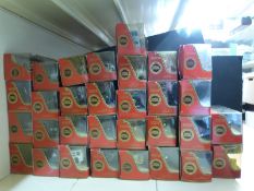 Thirty Matchbox Models of Yesteryear diecast model vehicles,