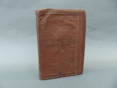 A 1913 Field Service pocket book