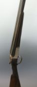 F P Baker & Co 20 bore side by side ejector shotgun with named and engraved locks,