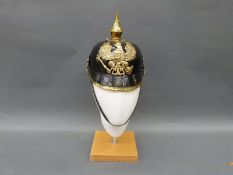 WWI Imperial Prussian M1895 other ranks pickelhaube,