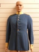 An Imperial German 16th Dragoons officer's tunic, c1899,